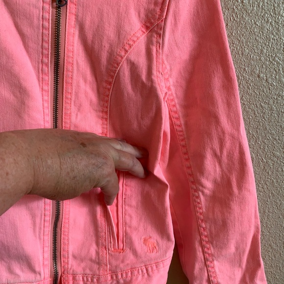 Abercrombie & Fitch Girls Moto Jacket (2)🌴 - Picture 7 of 10